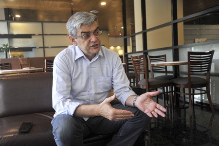 Foto principal del artículo 'Rafael Freire: “Si Bolsonaro gana, hay que construir muy rápidamente una resistencia democrática”' · Foto: Federico Gutiérrez Foto principal del artículo 'Rafael Freire: “Si Bolsonaro gana, hay que construir muy rápidamente una resistencia democrática”' · Foto: Federico Gutiérrez