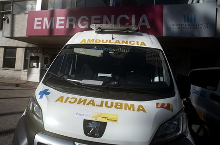 Ambulancia de ASSE (archivo, mayo de 2018) · Foto: Ricardo Antúnez Ambulancia de ASSE (archivo, mayo de 2018) · Foto: Ricardo Antúnez