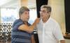 Fernando Gambera, dirigente del PIT CNT, y Rafael Freire, presidente de la Confederación Sindical de las Américas. Fernando Gambera, dirigente del PIT CNT, y Rafael Freire, presidente de la Confederación Sindical de las Américas.