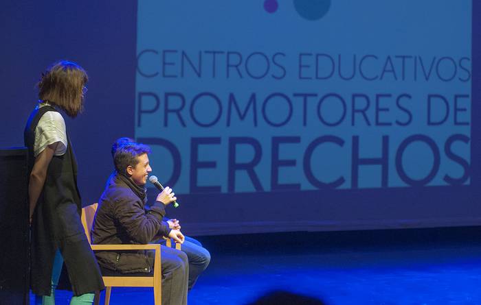 Actividad de Centros Educativos Promotores de Derechos (archivo, agosto de 2018). · Foto: Federico Gutiérrez