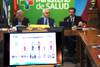 Jorge Quian, Jorge Basso, y Arturo Echevarría, durante la presentación el nuevo sistema de movilidad regulada (MORE), ayer, en el Ministerio de Salud Pública. · Foto: Federico Gutiérrez Jorge Quian, Jorge Basso, y Arturo Echevarría, durante la presentación el nuevo sistema de movilidad regulada (MORE), ayer, en el Ministerio de Salud Pública. · Foto: Federico Gutiérrez