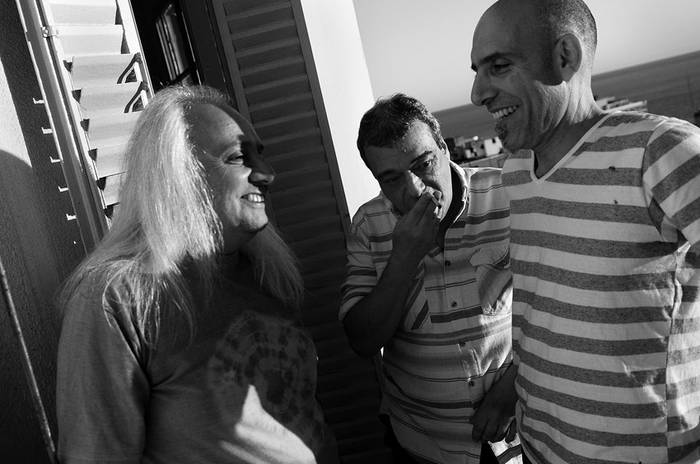 Walter Bordoni, Jorge Galemire y Fernando Ulivi. / Foto: Nicolás Celaya