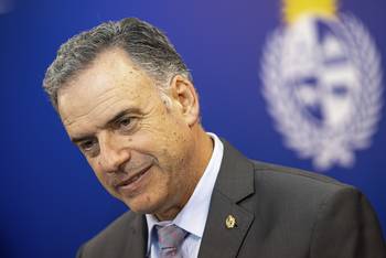 El presidente Yamandú Orsi (archivo, agosto de 2025). · Foto: Gianni Schiaffarino