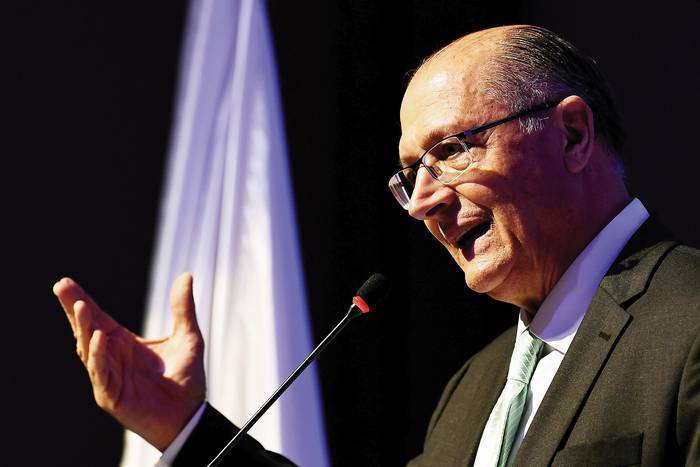 Geraldo Alckmin, candidato presidencial por el Partido Social Demócrata de Brasil para las elecciones de octubre. , afp · Foto: Evaristo Sa