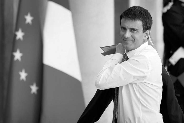 Manuel Valls, primer ministro de Francia, en el Palacio del Elíseo, ayer, en París, Francia. Foto: Etienne Laurent, Efe