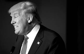Donald Trump, candidato presidencial republicano, en una conferencia de prensa, el martes, en Iowa, Estados Unidos.Foto: Scott Olson, Afp Donald Trump, candidato presidencial republicano, en una conferencia de prensa, el martes, en Iowa, Estados Unidos.Foto: Scott Olson, Afp