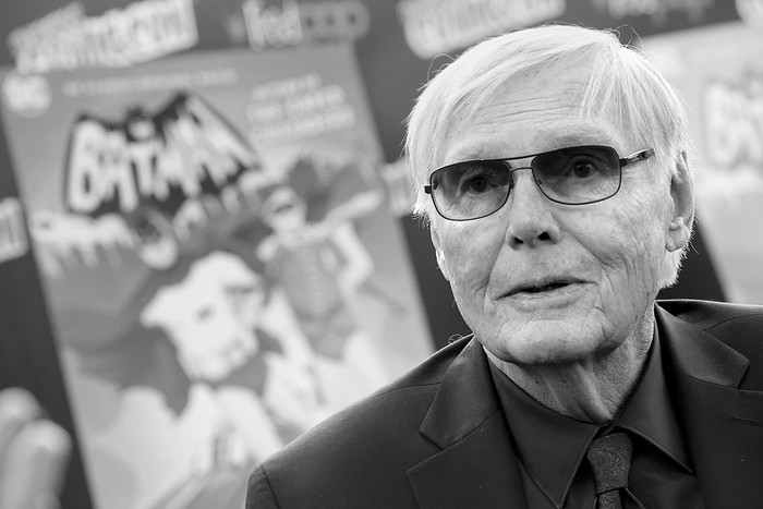 Adam West, el 6 de octubre de 2016, en Nueva York. Foto: Mike Coppola, AFP