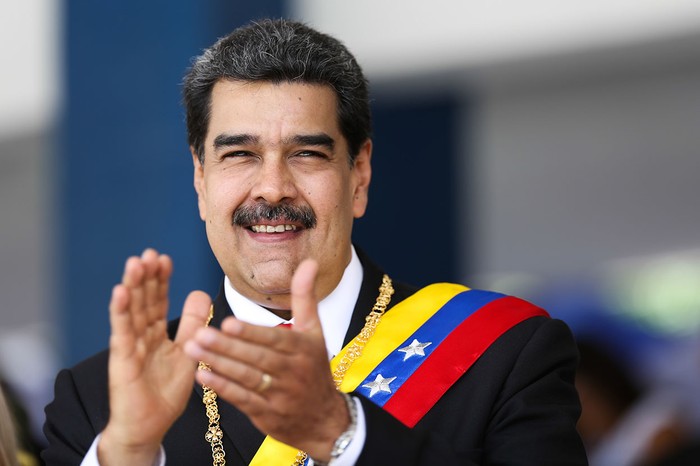 Nicolás Maduro, durante las celebraciones del Día de la Independencia de Venezuela en Caracas, Venezuela, el 5 de julio.

 · Foto: Marcelo García, presidencia de Venezuela.