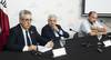 Vicente Plata, Fernando Garcia Prechac, Mario Perez Bidegaint, ayer, en el Ministerio de Ganadería, Agricultura y Pesca. Vicente Plata, Fernando Garcia Prechac, Mario Perez Bidegaint, ayer, en el Ministerio de Ganadería, Agricultura y Pesca.