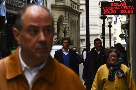 Centro de Buenos Aires. , afp · Foto: Eitan Abramovich Centro de Buenos Aires. , afp · Foto: Eitan Abramovich