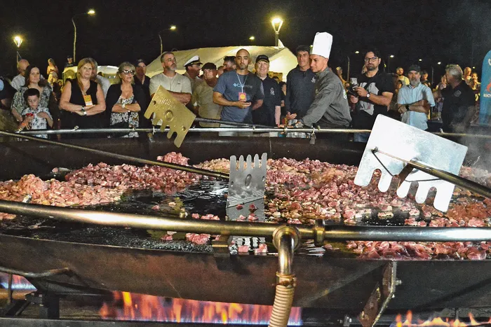 Fiesta de la Paella Gigante en Piriápolis (archivo, diciembre de 2025). · Foto: Virginia Martínez  Díaz