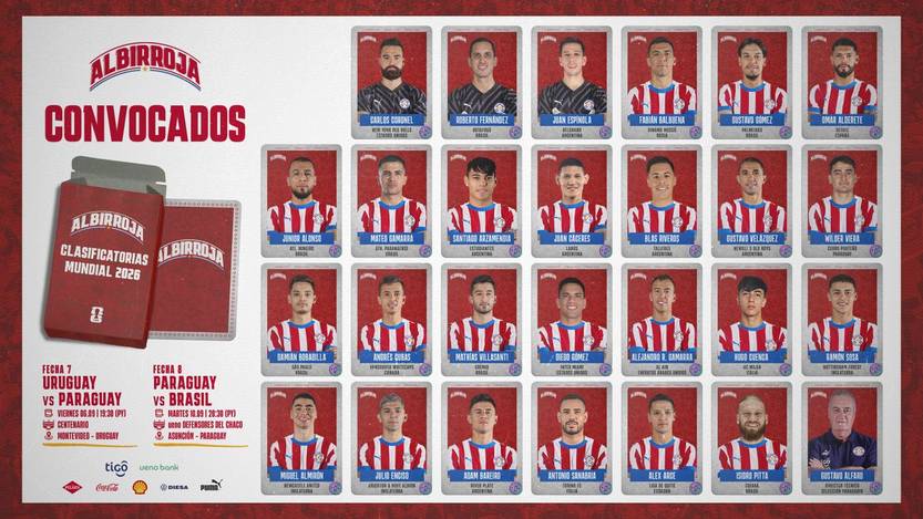 selección paraguay