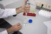 Laboratorio de Biología de Gusanos, una unidad mixta del Institut Pasteur de Montevideo y la Facultad de Química de la Universidad de la República, en el Instituto Pasteur (archivo, febrero de 2019).
Laboratorio de Biología de Gusanos, una unidad mixta del Institut Pasteur de Montevideo y la Facultad de Química de la Universidad de la República, en el Instituto Pasteur (archivo, febrero de 2019).
