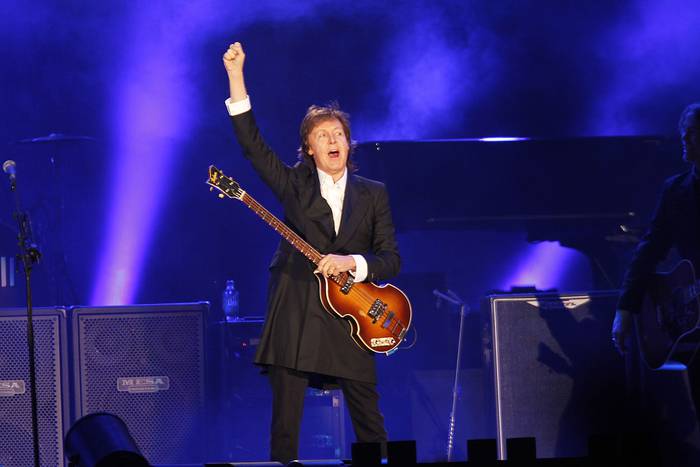 Recital de Paul McCartney en el Estadio Centenario (archivo, abril de 2014). · Foto: Iván Franco