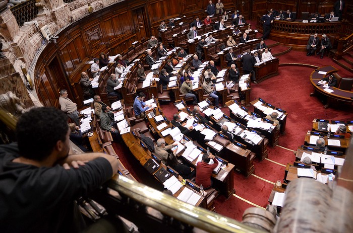 Cámara de diputados. Foto: Pablo Vignali (archivo, agosto de 2016)