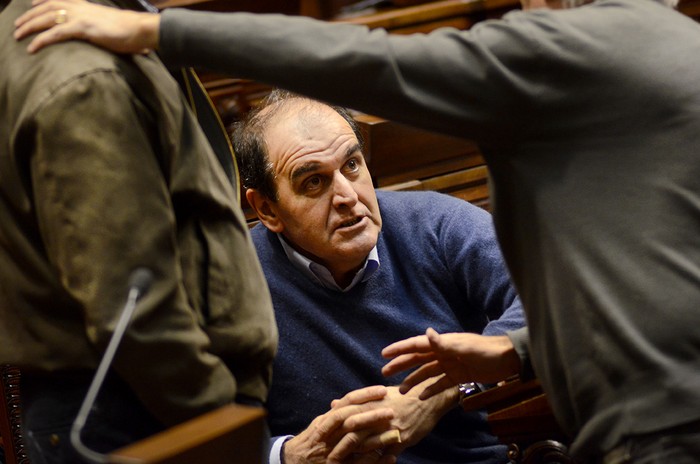 Óscar de los Santos. Foto: Pablo Vignali (archivo, julio de 2107)