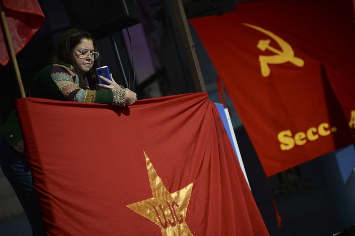 Congreso del Partido Comunista del Uruguay (28.05.2022). · Foto: Juan Manuel Ramos
