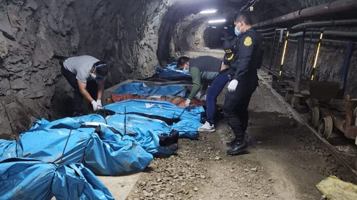 Muertos por minería ilegal en Perú. · Foto: S/D autor