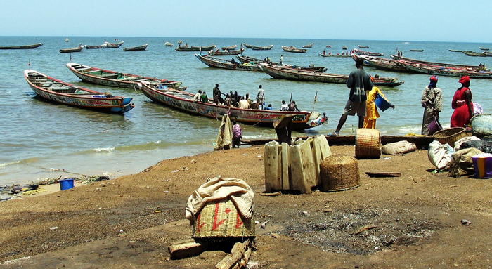 Puerto de M'bour (Senegal). Fuente: Sebastián Losada, El Orden Mundial
