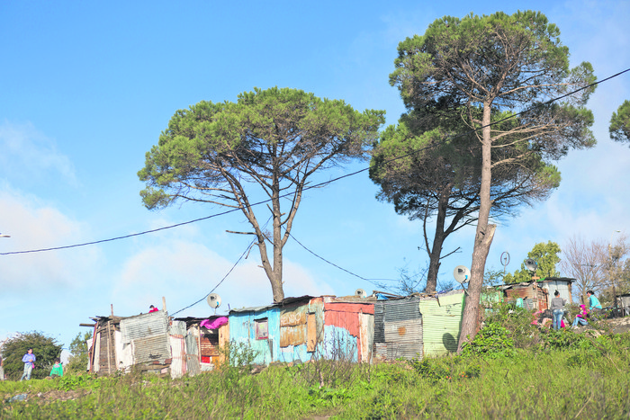 Asentamiento Fortaleza, en el Cerro de Montevideo (archivo, julio de 2020). · Foto: .