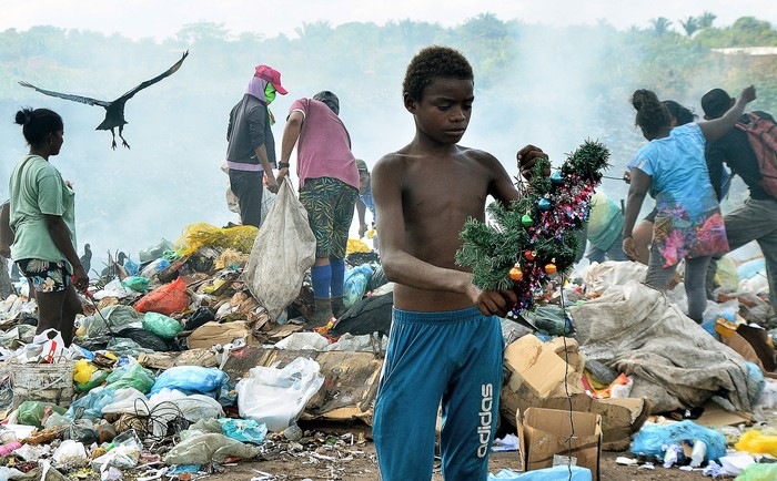 Vertedero Picarreira del barrio Cidade das Aguas, en Pinheiro, estado de Maranhao (archivo, 2021).