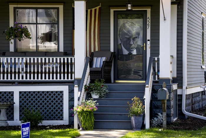 Ciudad de Howell, Michigan, el 20 de agosto. · Foto: Nic Antaya, Getty Images, AFP