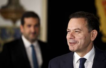 Luís Montenegro, primer ministro portugués, el 20 de mayo, en el Palacio de Belém, Lisboa. · Foto: Felipe Amorim, AFP