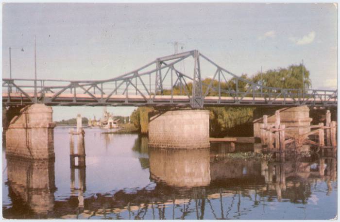 Puente de Carmelo en 1960. Foto: Archivo Biblioteca Nacional