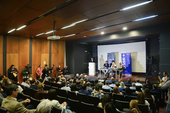 Durante el lanzamiento del proyecto, el 24 de abril, en el Centro Universitario Regional Este. · Foto: Natalia Ayala