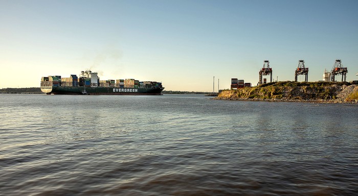 Puerto de Montevideo (archivo, noviembre de 2022). · Foto: Ricardo Antúnez, adhocFOTOS