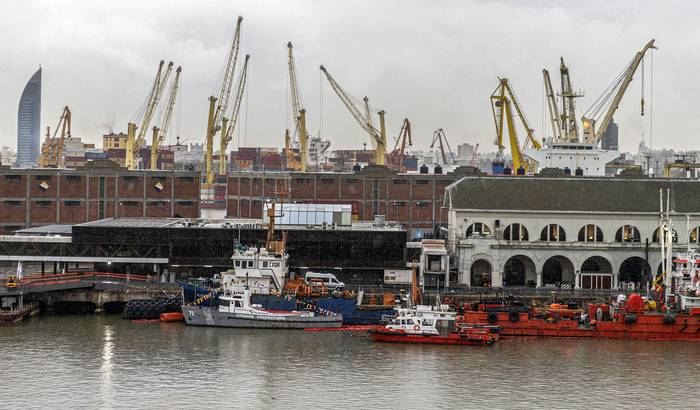 Puerto de Montevideo (archivo, setiembre de 2021). · Foto: Ernesto Ryan