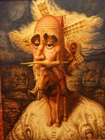 El Quijote por Salvador Dalí. El Quijote por Salvador Dalí.