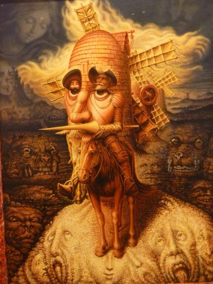 El Quijote por Salvador Dalí.