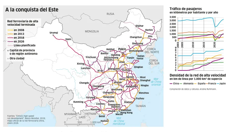 le monde 49 - A bordo del TGV chino 01