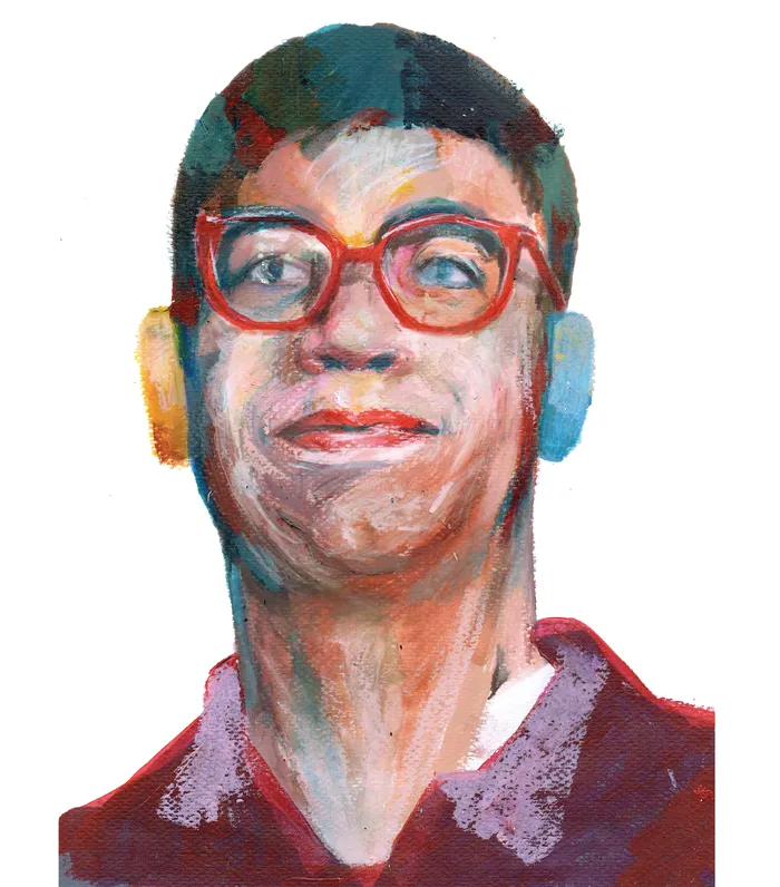 Foto principal del artículo 'La hazaña de Faustino Oro frente al gigante Magnus Carlsen' · Ilustración: Ramiro Alonso