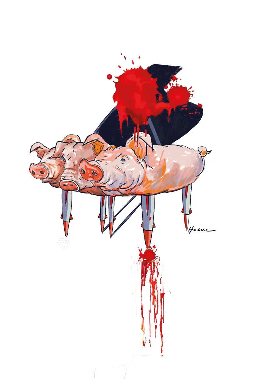 le monde 49 - Los cerdos del rey Luis