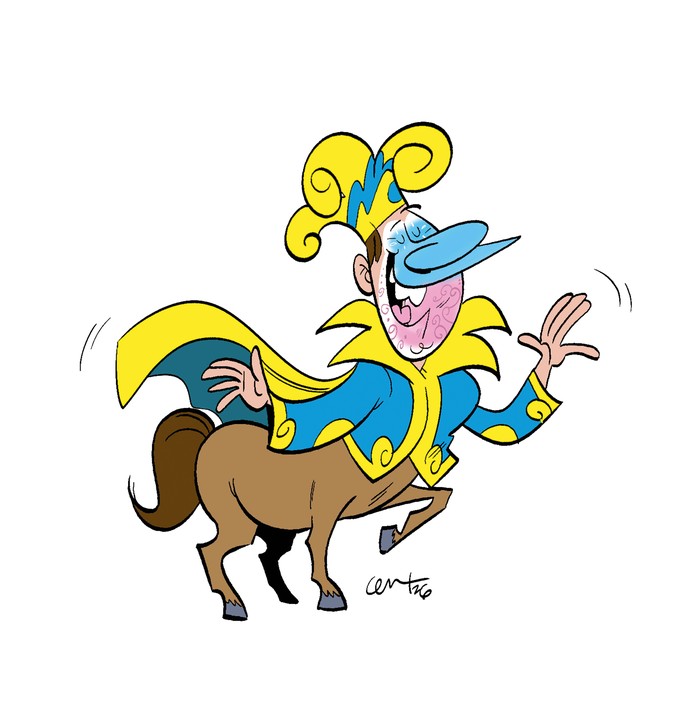 Foto principal del artículo 'Enciclopedia medio ilustrada de mitología uruguaya (segunda entrega)' · Ilustración: Cristian Moreira (MiLoco)