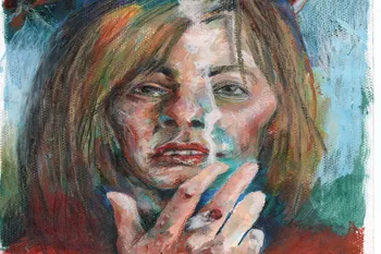 Foto principal del artículo 'Ludopatía, psicoanálisis y el efecto de Montevideo: entrevista con Cristina Peri Rossi' · Ilustración: Ramiro Alonso