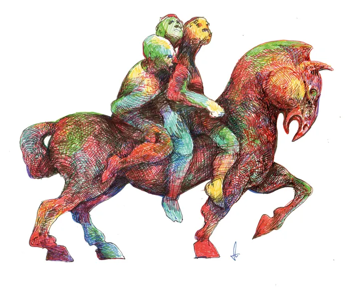 Foto principal del artículo 'Lejos de querer' · Ilustración: Ramiro Alonso