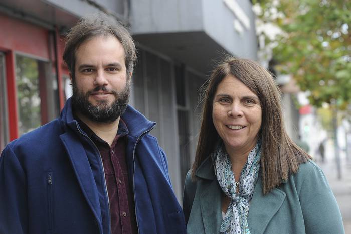Daniel Egger y Rosana Perdomo. · Foto: Federico Gutiérrez