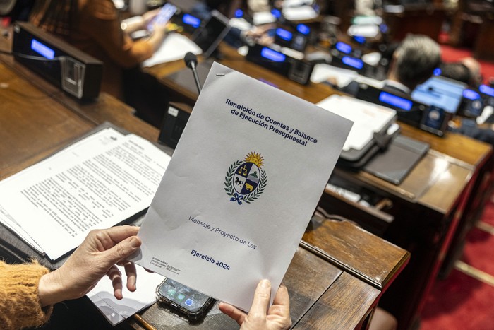La Cámara de Diputados discute, ayer, la Rendición de Cuentas. · Foto: Ernesto Ryan