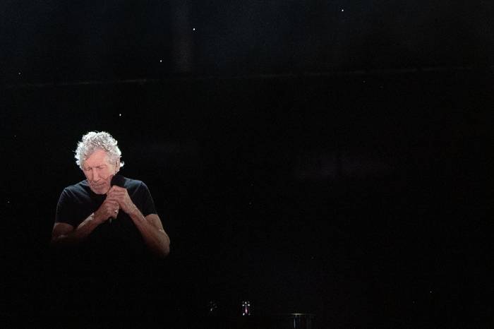 Roger Waters, el 17 de noviembre, en el estadio Centenario · Foto: Alessandro Maradei