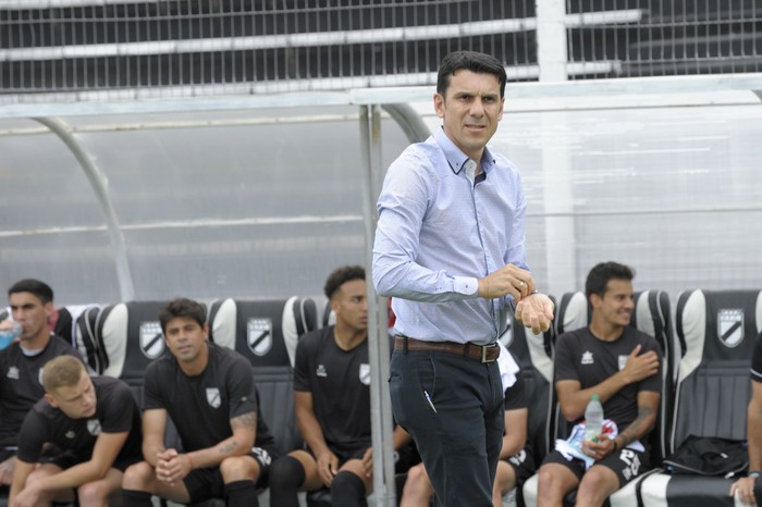 Mauricio Larriera, director técnico (noviembre de 2019).

 · Foto: Fernando Morán