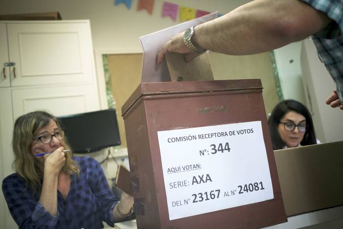 Foto principal del artículo '70% de los habilitados a votar ya sufragaron' · Foto: Pablo Vignali