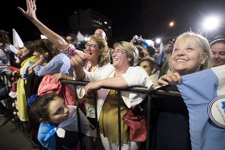 Sede del sector Todos del Partido Nacional, el 27 de octubre, luego de conocerse los resultados. Sede del sector Todos del Partido Nacional, el 27 de octubre, luego de conocerse los resultados.