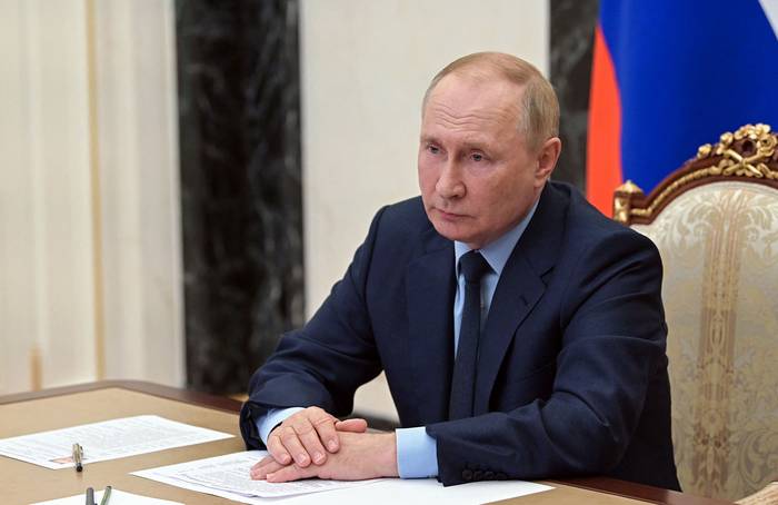 Vladimir Putin, en Moscú, este lunes. · Foto: Pavel Byrkin, Sputnik, AFP