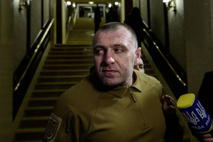 Vasili Maliuk, jefe del Servicio de Seguridad de Ucrania. · Foto: Maxym Marusenko, Nurphoto, AFP