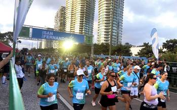 Carrera San Fernando, el sábado, en Maldonado. · Foto: S/d de autor