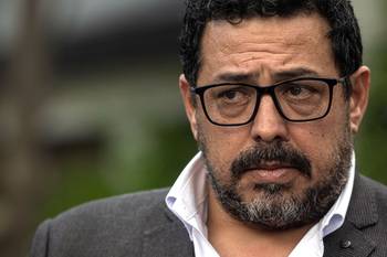 Alejandro Sánchez, el 23 de abril. · Foto: Mara Quintero