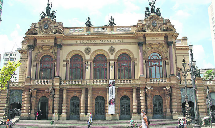 Teatro Municipal de San Pablo.